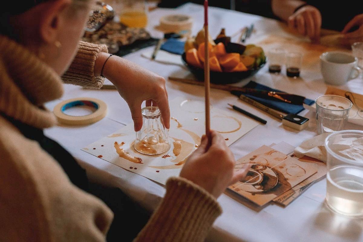 ArtCoffee malování kávou