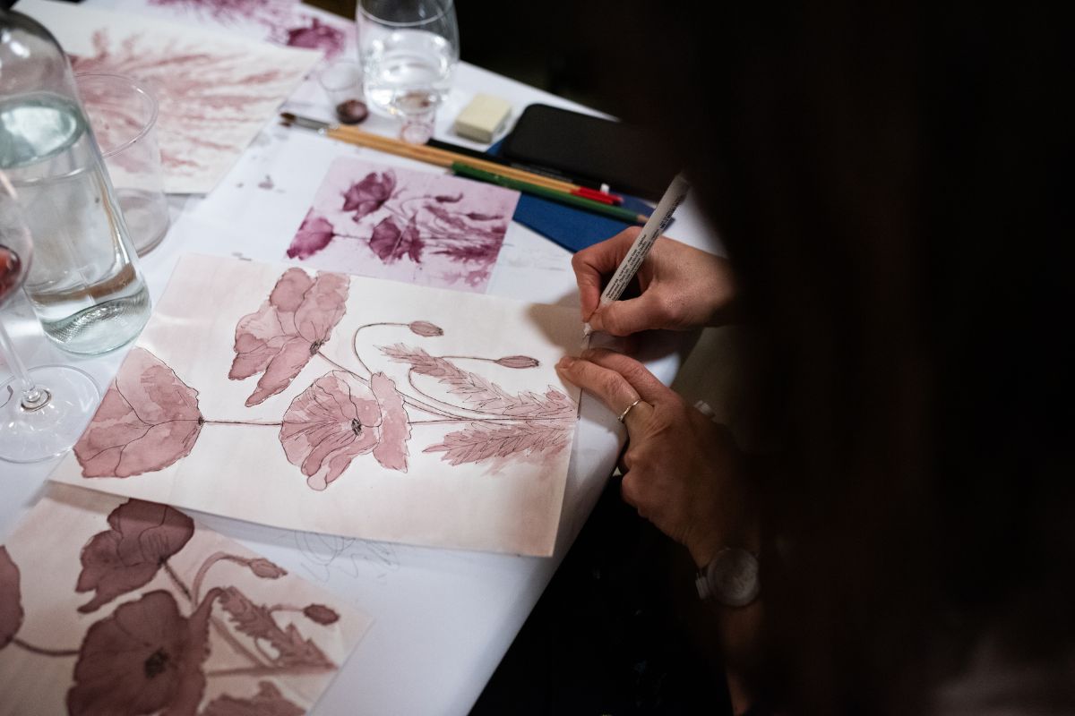 ArtWine degustace a malování